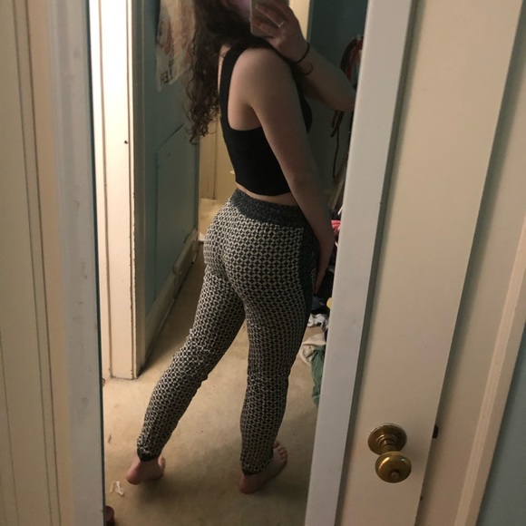 hippie boho patterned pants - Picture 3 of 3